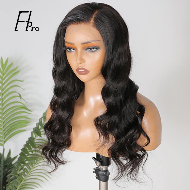 5×5 Lace Closure Wig Body Wave Pre Plucked With Baby Hair